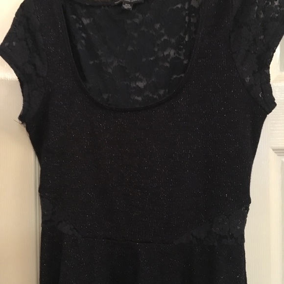 Sparkly navy and lace dress - Picture 5 of 7